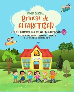 Livro Brincar de alfabetizar: Kit de atividades de alfabetização 02