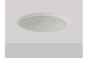 Monoprice 114887 Commercial Audio 50W 6.5" Coax Ceiling Speaker with ABS Backcan & Grill 70V