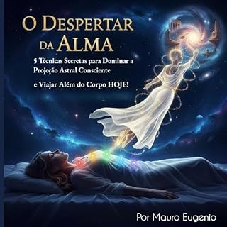 Livro O Despertar da Alma: 5 Técnicas Secretas para Dominar a Projeção Astral Consciente e Viajar Além do Corpo Hoje!