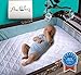 ACC 2-PACK Bamboo PACK N PLAY Mattress Pad Cover Fits MOST Portable & Mini Mattresses. Bonus - 2 Bamboo Changing Pad Liners! Waterproof, Dryer Friendly,! Best Fitted Crib Protector