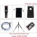 Youniker Optical Camera Lens Kit for iPhone 7 Plus,18x Manual Focus Telephoto Lens for iPhone 7 Plus,Including 18x Aluminum Zoom Telescope Camera Lens With Tripod + iPhone7 Plus Case