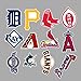 Baseball Sports Laptop Stickers Cool Vinyl Waterproof Skateboard Pad MacBook Car Snowboard Bicycle Luggage Decal 30pcs Pack