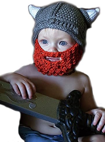 Kids with Beard and Horns for Baby Boy Toddler or Infant