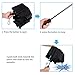 Windproof Travel Umbrella 10 Ribs Unbreakable Auto Open Close Waterproof Stormproof Canopy Rustproof Automatic Folding Compact Portable Rain Umbrellas for Men and Women