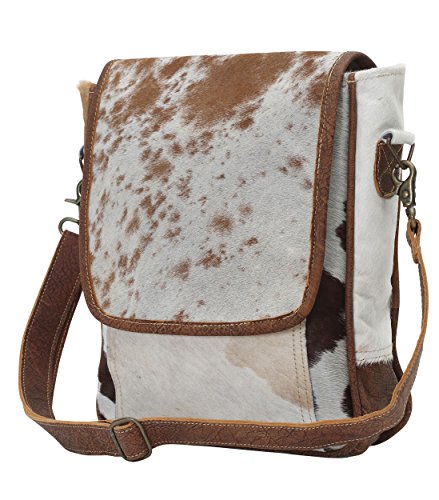 faux cowhide bag