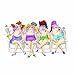 Art Impressions Girlfriends Rubber Stamp