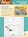 fast2cut® Simple Square Templates: Quickly Cut 3 1/2