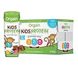 Orgain Kids Protein Organic Nutritional Shake, Chocolate, 8.25 Ounce, 12 Count