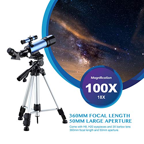 1 Telescopes+Astronomy+Beginners+Adjustable+Finderscope