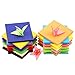 Caydo 1020 Sheets 20 Vivid Colors Double-Sided Origami Paper, 2 3/4 Inch Square 