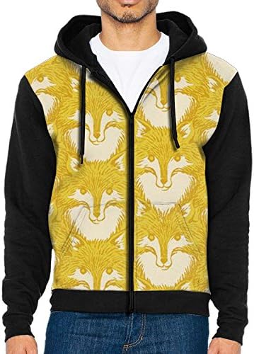 Funfu Fashionable Animal Wolf 3d Graphic Pockets Raglan Hoodies Pullover Zip Men Mens Retro Color Block Zip-up Hooded Pullover 90s