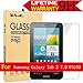 Galaxy Tab 2 7.0 Glass Screen Protector, AnoKe [Lifetime Warranty](0.3mm 9H ) Tempered Glass Screen Protector Film Sheild For Tab 2 7.0 P3100 Glass