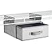 InterDesign Aldo Fabric Hanging Closet Storage Organizer, 1 Drawer
