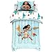 Disney Moana Born to Voyage 5 Piece Twin Bed Set - Includes Reversible Comforter & Sheet Set Bedding - Super Soft Fade Resistant Microfiber - (Official Disney Product)