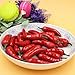Hagao Fake Pepper, Millet Pepper Simulation Lifelike Hot Chili for Home Kitchen Party Pub Decoration Cabinet Ornament 50 pcs Red
