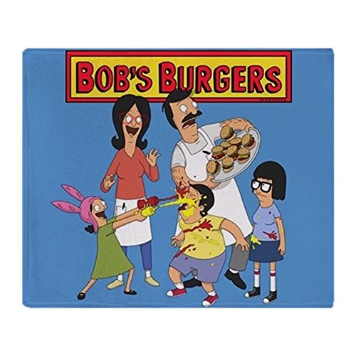 CafePress Bob's Burgers Family Soft Fleece Throw Blanket, 50"x60" Stadium Blanket