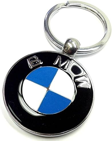 3D key chain Chrome both side Brand logo Special Edition for BMW Key ring