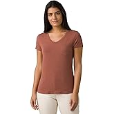 prAna Plus Size Foundation Short Sleeve Terra Heather 3X