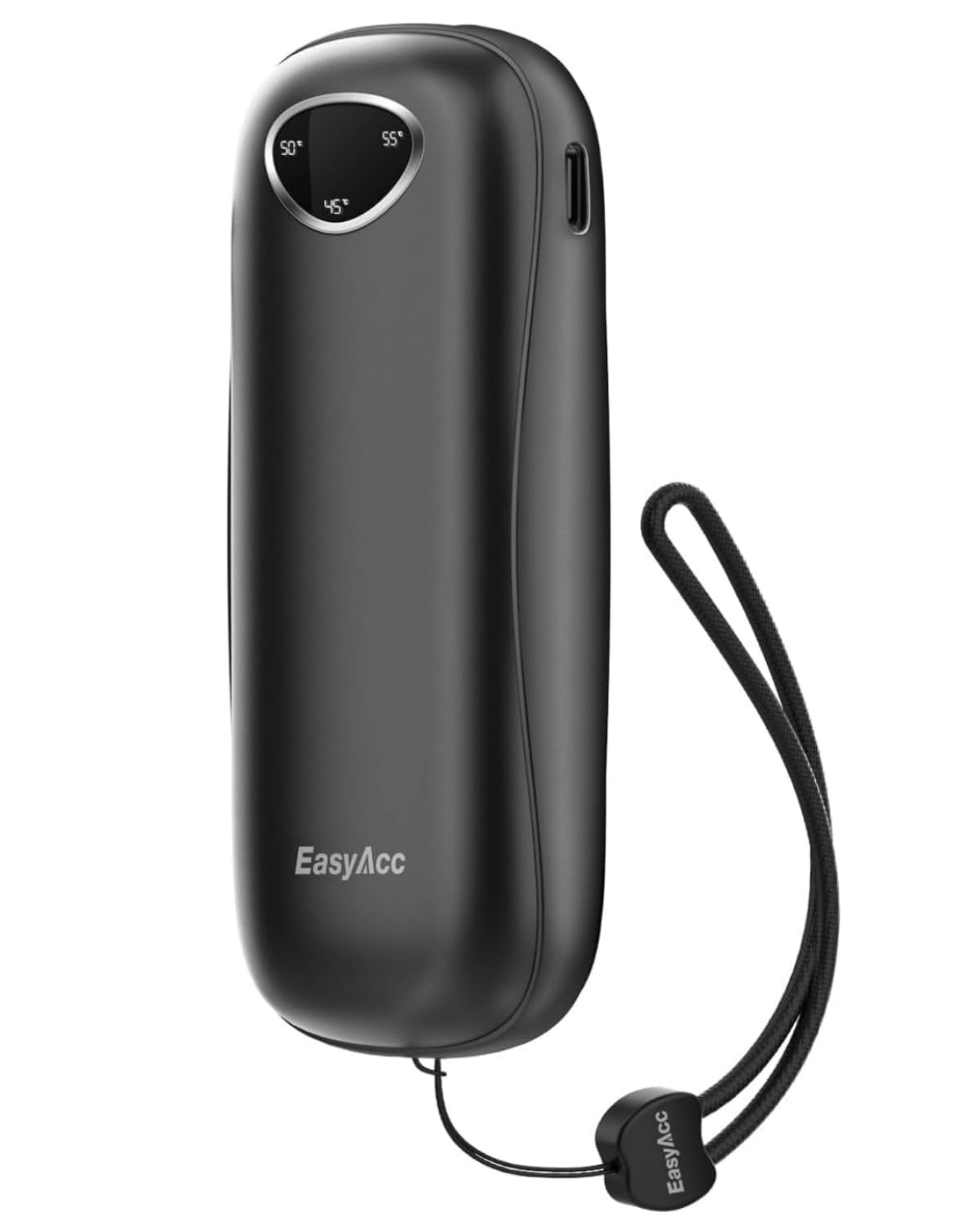 EasyAcc Rechargeable Hand Warmers 1 pack, 5000mAh Hand Warmers Reusable Pocket Size Heater Electric Hand Warmer, UL&UKCA Certified,3 Levels,For Golf Hiking Raynauds Gloves