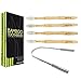 Bamboo Toothbrush | Kids And Adults | Soft Reliable Bristles | Tongue Scraper Included | Natural / Biodegradable / Eco Friendly | 4 Pack Set | Travel | Can Use With Charcoal
