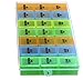 Pill Organizer, Medicine Organizer, Vitamin Organizer (Weekly - 3 Compartment ) (818) by CoCo Island