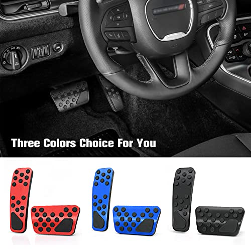 KVR Fit for 2023 Dodge Challenger Pedals，Aluminum Alloy Pedal Cover