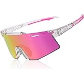 EXP VISION Polarized Cycling Glasses, UV 400 Sports Sunglasses Biking Goggles Running Hiking Golf Fishing Driving