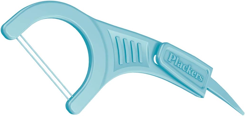 Plackers Twin Line Flossers, 75 Count, Blue, 75 count (Pack of 1) - Image 4