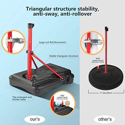 KAMDHENU Basketball Hoop, Kids Toy Basketball Hoop with Darts Target 2
