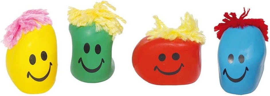 Palline antistress, 4 ass, Multicoloured, Small