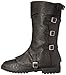 Funtasma Women's Gotham-105, Black Distressed Polyurethane, 9