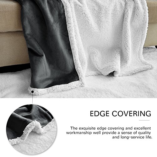 image for Fassbel Sherpa Throw Blanket Reversible Super Soft Lightweight Blanket