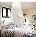 HIG Bed Canopy, Curtain Net for Full/Queen/King Size Bed