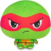 TeeTurtle Cloudheads Raphael TMNT 5 Inch Plushie | Soft Cuddly Plush, Embroidered Details, Collectible, Suitable For Kids, Teens, And Adults