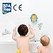 Eutuxia Baby Bath Toys. Bathtub Colorful Crayons for Kids & Toddlers. Draw and Scribble on the Tub. Bath Time Fun Entertainment for Children. Washable & Retractable. Safe, Non-Toxic, and BPA Free.