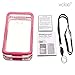 vcloo Galaxy S6 Edge Plus Waterproof Case, IP68 Galaxy S6 Edge Plus Waterproof Case, Dust Proof, Snow Proof, Shock Proof Case, Heavy Duty Protective Underwater Case for Galaxy S6 Edge Plus Pink