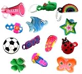 Confetti Rubber Band Bracelet Charm 3-Pack for Rubber Band Bracelets