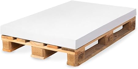 Texdeko Palettenkissen Palettensofa Palettenpolster Matratzenkissen 120x80x12cm Schaumstoff Fur Europalette Ohne Bezug Amazon De Kuche Haushalt