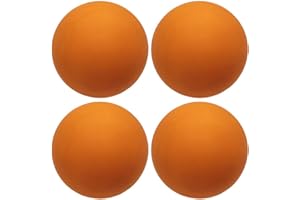 Squash Balls 4pcs Professional High Elasticity Rubber Squash Bounce Ball High Visibility Sports Small Bouncing Hollow Sport B
