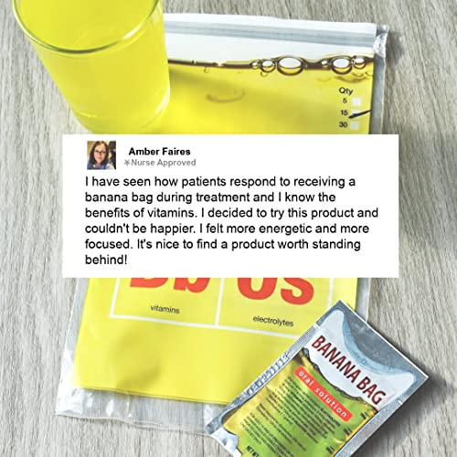 Banana Bag Oral Solution Pharmacist Hydration Recovery Formula