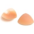 LELUSKIN Triangular Ultra-Thin, Reusable, Adhesive, and Hypoallergenic Nipple Covers - Cappuccino - For Cup B-D+