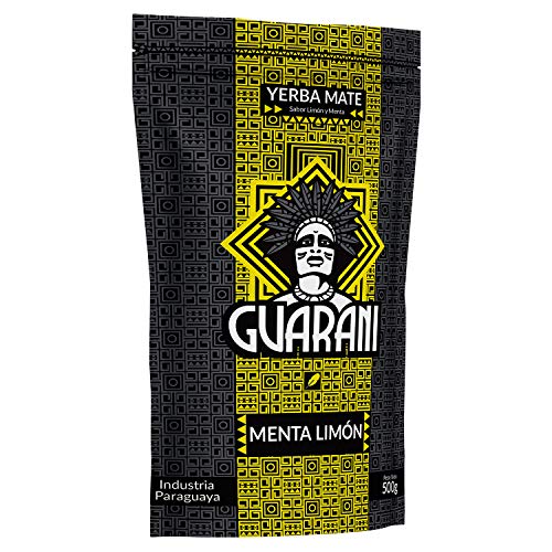 Mate Tee Guarani Menta-Limon Mate Tee Elaborada Yerba Mate aus Paraguay groÃes Paket (500g) – Bild 5