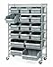 Seville Classics Dividers for Commercial Bin Rack System, 6-Pack