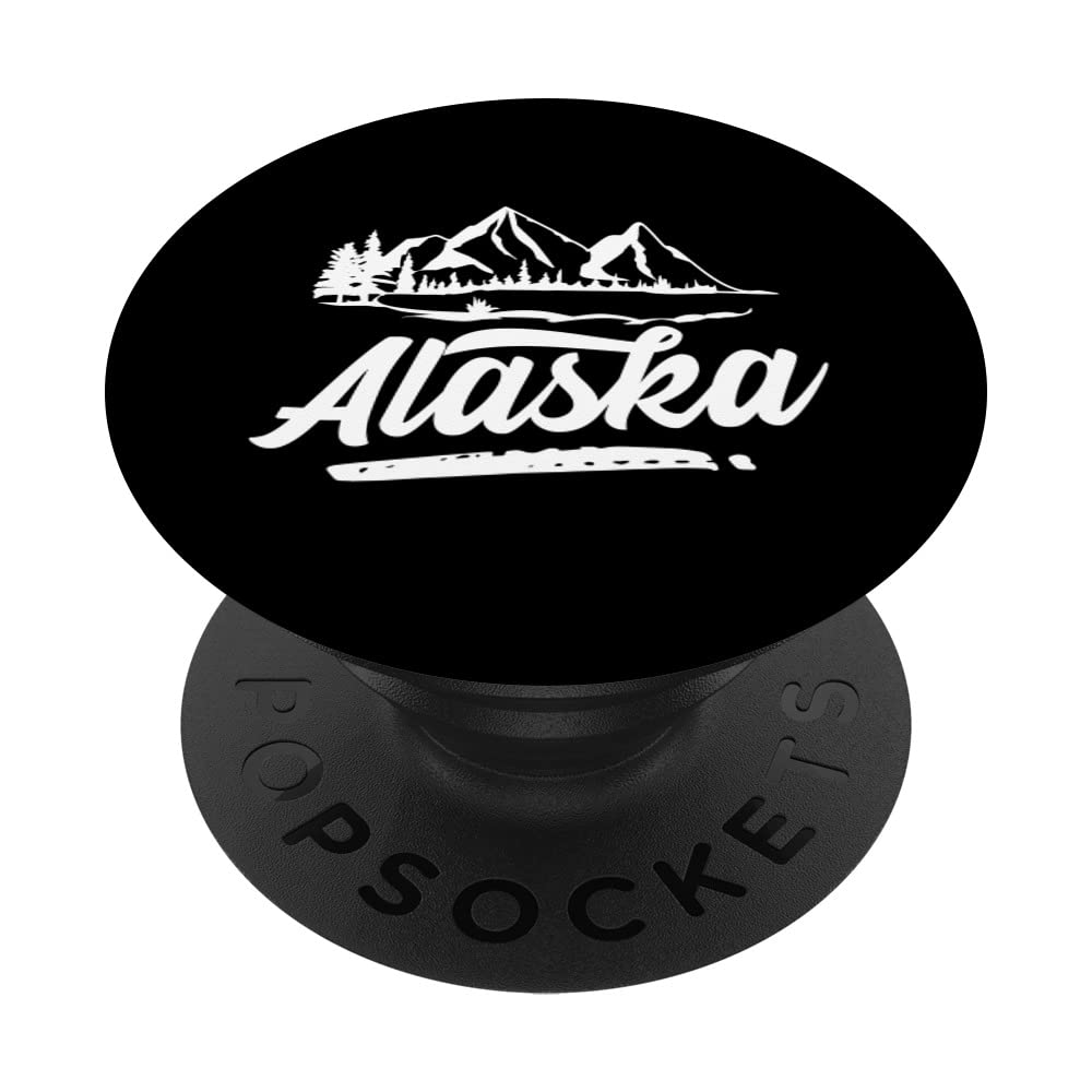 Alaska Nature Hike Hiker Hiking PopSockets Swappable PopGrip