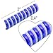 QY 30PCS Bright Candy Colors Beads Barrettes Spiral Coil Hairholders for Ladies