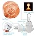 Salt Lamp,Salt Night Light,Natural Himalayan Salt Rock Lamps,Salt Wall Lamp Plug in,Mini Hand Carved Crystal Night Light,Used for Lighting,Decoration UL-Approved Plug