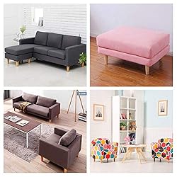 WEICHUAN Round Solid Wood Replacement Sofa Couch