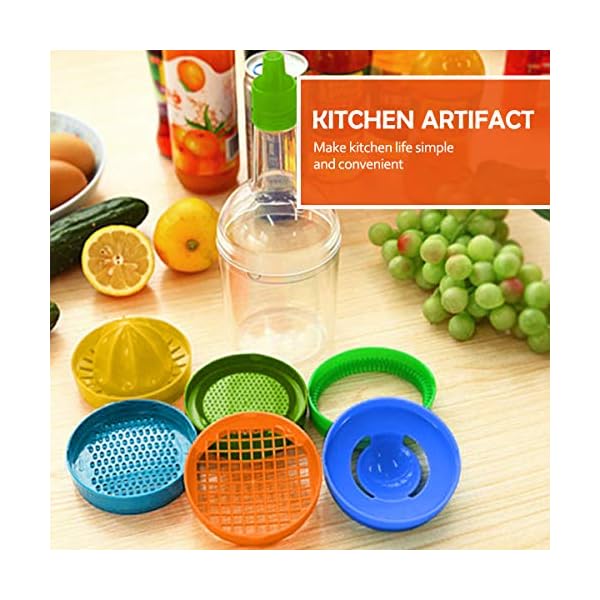 ZNOKA Multipurpose Function Kitchen Tool Bottle 8 In 1, Kitchen Cooking Tools Kitchen Gadget
