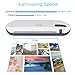 JZBRAIN Thermal Laminator Machine with Trimmer, Two Minutes Fast Warm-Up, Rapid High Efficient Laminating, Hot & Cold Laminating Machine, 9'' Max Width (White)