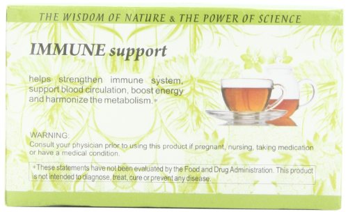 SALEM BOTANICALS HERBAL TEA, IMMUNE SUPPORT, 20 COUNT